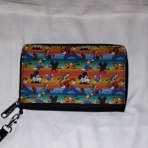 Buckle-Down, Disney Mickey and Friends Zip Around Wallet